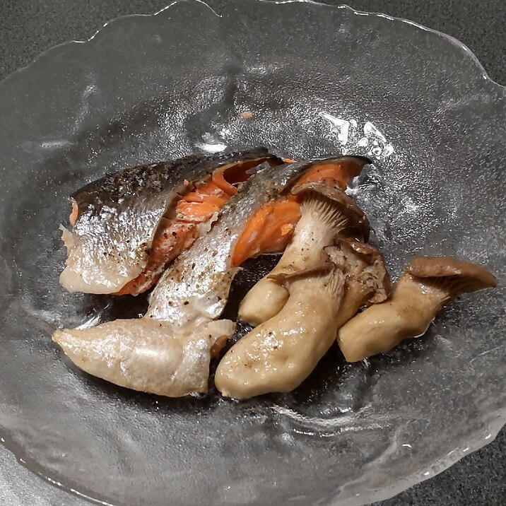 トースターで簡単!鮭のホイル焼き☆